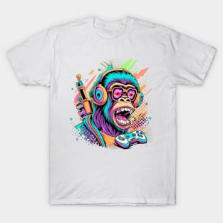 Monkey Gamer T-Shirt